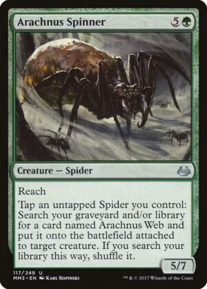 Arachnus Spinner<br /><span class="collector-number">Collector No. 117</span>