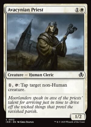 Avacynian Priest<br /><span class="collector-number">Collector No. 12</span>