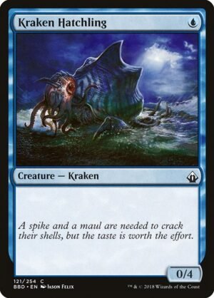 Kraken Hatchling<br /><span class="collector-number">Collector No. 121</span>