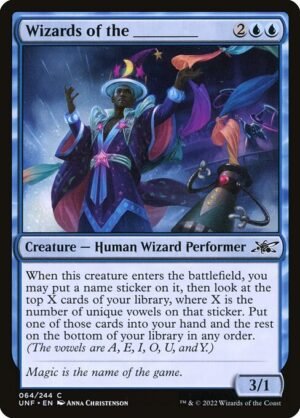 Wizards of the _____<br /><span class="collector-number">Collector No. 64</span>