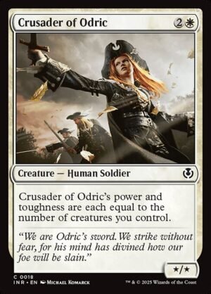 Crusader of Odric<br /><span class="collector-number">Collector No. 18</span>