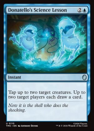 Donatello's Science Lesson<br /><span class="collector-number">Collector No. 110</span>