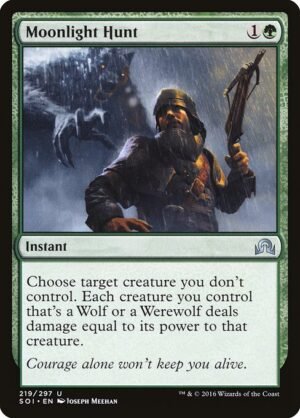 Moonlight Hunt<br /><span class="collector-number">Collector No. 219</span>