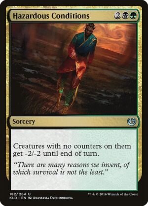 Hazardous Conditions - Foil<br /><span class="collector-number">Collector No. 182</span>
