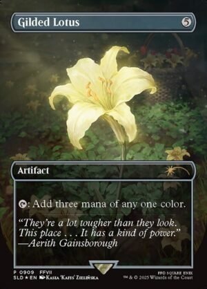 Gilded Lotus - Foil<br /><span class="collector-number">Collector No. 909</span>