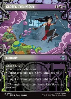 Karai's Technique<br /><span class="collector-number">Collector No. 244</span>