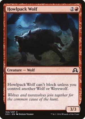 Howlpack Wolf - Foil<br /><span class="collector-number">Collector No. 164</span>