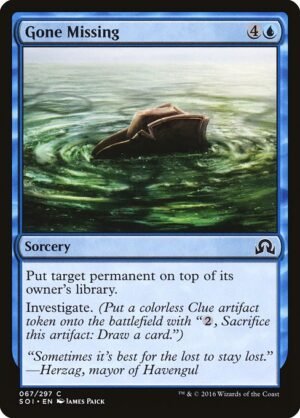 Gone Missing<br /><span class="collector-number">Collector No. 67</span>