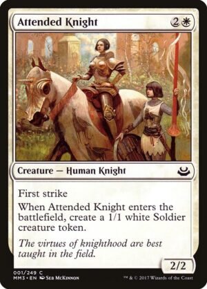 Attended Knight<br /><span class="collector-number">Collector No. 1</span>