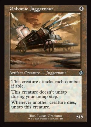Galvanic Juggernaut<br /><span class="collector-number">Collector No. 443</span>