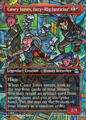Casey Jones, Jury-Rig Justiciar<br /><span class="collector-number">Collector No. 207</span>