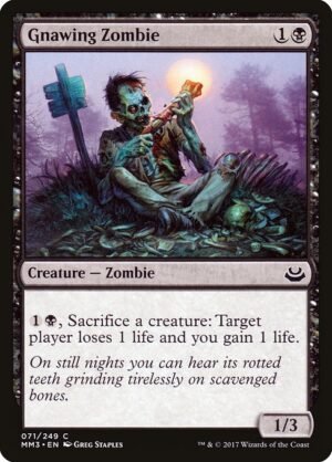 Gnawing Zombie<br /><span class="collector-number">Collector No. 71</span>