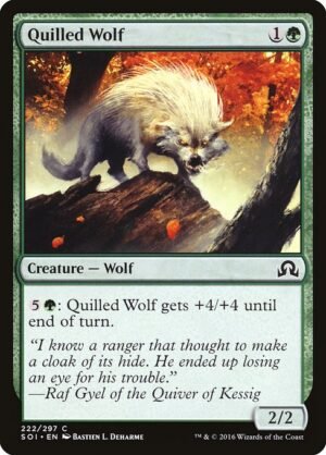 Quilled Wolf<br /><span class="collector-number">Collector No. 222</span>