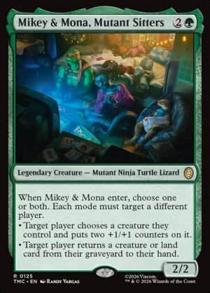 Mikey & Mona, Mutant Sitters<br /><span class="collector-number">Collector No. 125</span>