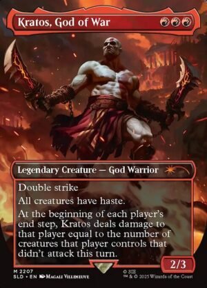 Kratos, God of War - Foil<br /><span class="collector-number">Collector No. 2207</span>