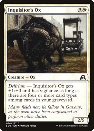 Inquisitor's Ox<br /><span class="collector-number">Collector No. 24</span>