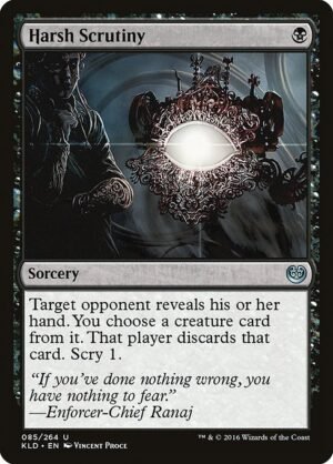 Harsh Scrutiny<br /><span class="collector-number">Collector No. 85</span>
