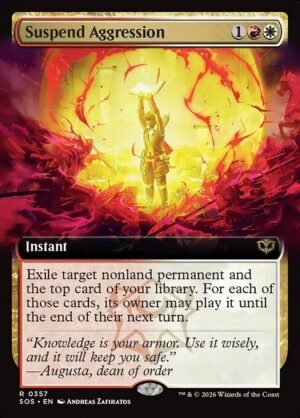 Suspend Aggression - Foil<br /><span class="collector-number">Collector No. 357</span>