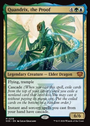 Quandrix, the Proof - Foil<br /><span class="collector-number">Collector No. 218</span>
