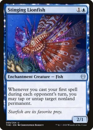 Stinging Lionfish - Foil<br /><span class="collector-number">Collector No. 69</span>