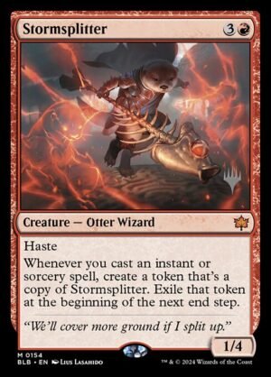 Stormsplitter<br /><span class="collector-number">Collector No. 154p</span>