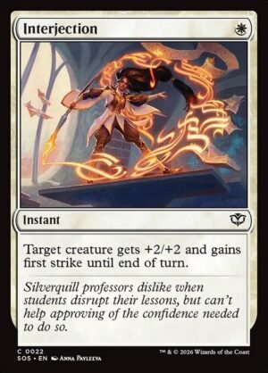 Interjection - Foil<br /><span class="collector-number">Collector No. 22</span>