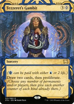Tezzeret's Gambit<br /><span class="collector-number">Collector No. 21</span>