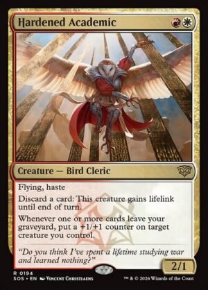 Hardened Academic - Foil<br /><span class="collector-number">Collector No. 194</span>
