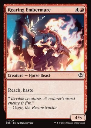 Rearing Embermare - Foil<br /><span class="collector-number">Collector No. 127</span>