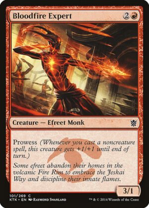 Bloodfire Expert<br /><span class="collector-number">Collector No. 101</span>