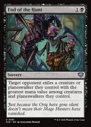 End of the Hunt - Foil<br /><span class="collector-number">Collector No. 81</span>