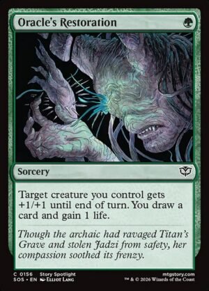 Oracle's Restoration - Foil<br /><span class="collector-number">Collector No. 156</span>
