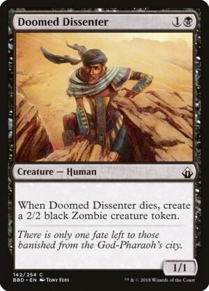 Doomed Dissenter<br /><span class="collector-number">Collector No. 142</span>