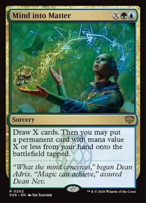 Mind into Matter - Foil<br /><span class="collector-number">Collector No. 202</span>