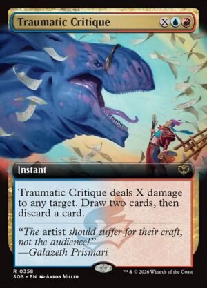 Traumatic Critique - Foil<br /><span class="collector-number">Collector No. 358</span>
