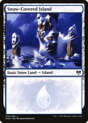 Snow-Covered Island - Foil<br /><span class="collector-number">Collector No. 279</span>