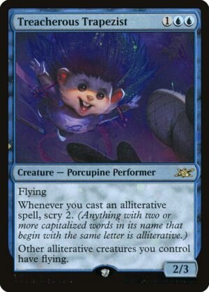 Treacherous Trapezist - Foil<br /><span class="collector-number">Collector No. 346</span>