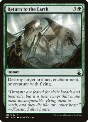 Return to the Earth<br /><span class="collector-number">Collector No. 210</span>
