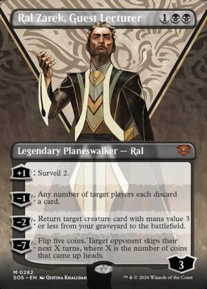 Ral Zarek, Guest Lecturer<br /><span class="collector-number">Collector No. 282</span>