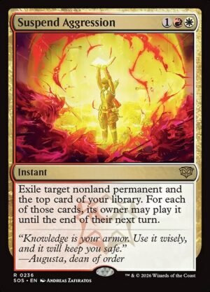 Suspend Aggression - Foil<br /><span class="collector-number">Collector No. 236</span>