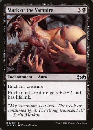 Mark of the Vampire<br /><span class="collector-number">Collector No. 105</span>