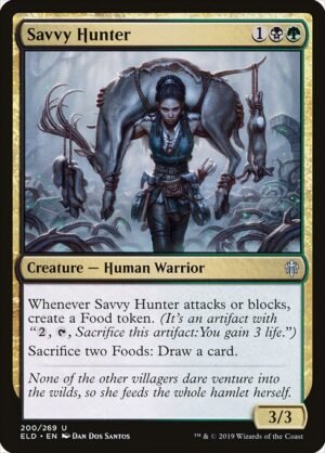 Savvy Hunter - Foil<br /><span class="collector-number">Collector No. 200</span>