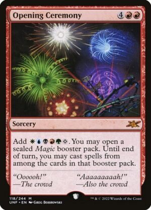 Opening Ceremony - Foil<br /><span class="collector-number">Collector No. 118</span>
