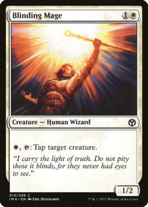 Blinding Mage<br /><span class="collector-number">Collector No. 13</span>