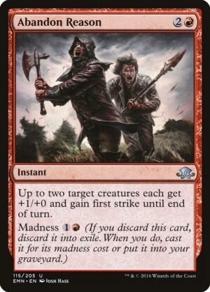 Abandon Reason<br /><span class="collector-number">Collector No. 115</span>