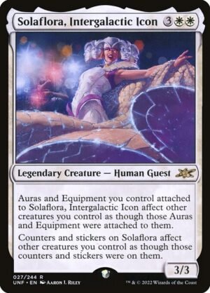 Solaflora, Intergalactic Icon - Foil<br /><span class="collector-number">Collector No. 27</span>