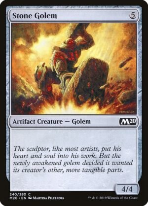 Stone Golem<br /><span class="collector-number">Collector No. 240</span>