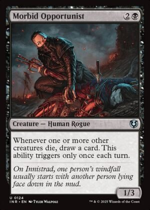 Morbid Opportunist - Foil<br /><span class="collector-number">Collector No. 124</span>