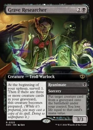 Grave Researcher // Reanimate - Foil<br /><span class="collector-number">Collector No. 325</span>