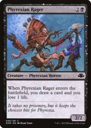 Phyrexian Rager<br /><span class="collector-number">Collector No. 99</span>